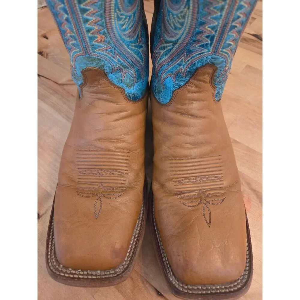Justin Bent Rail Men’s Western Cowboy Boots – Size 10.5 D (Style BR748)